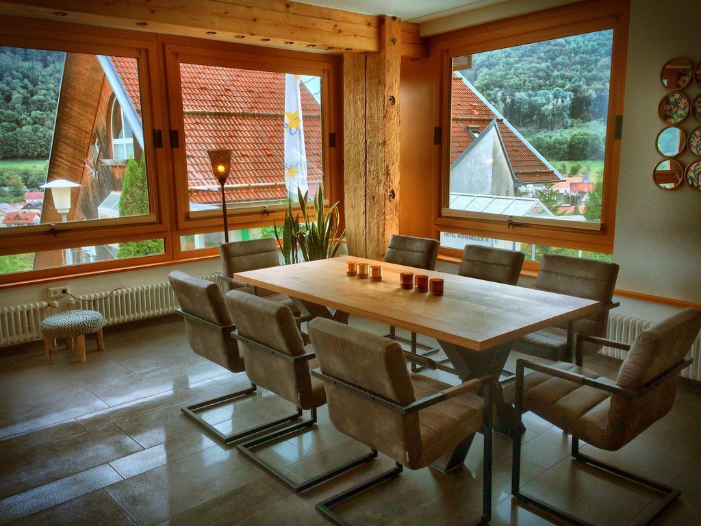 Akzent Hotel Hoehenblick Muehlhausen im Taele Dış mekan fotoğraf