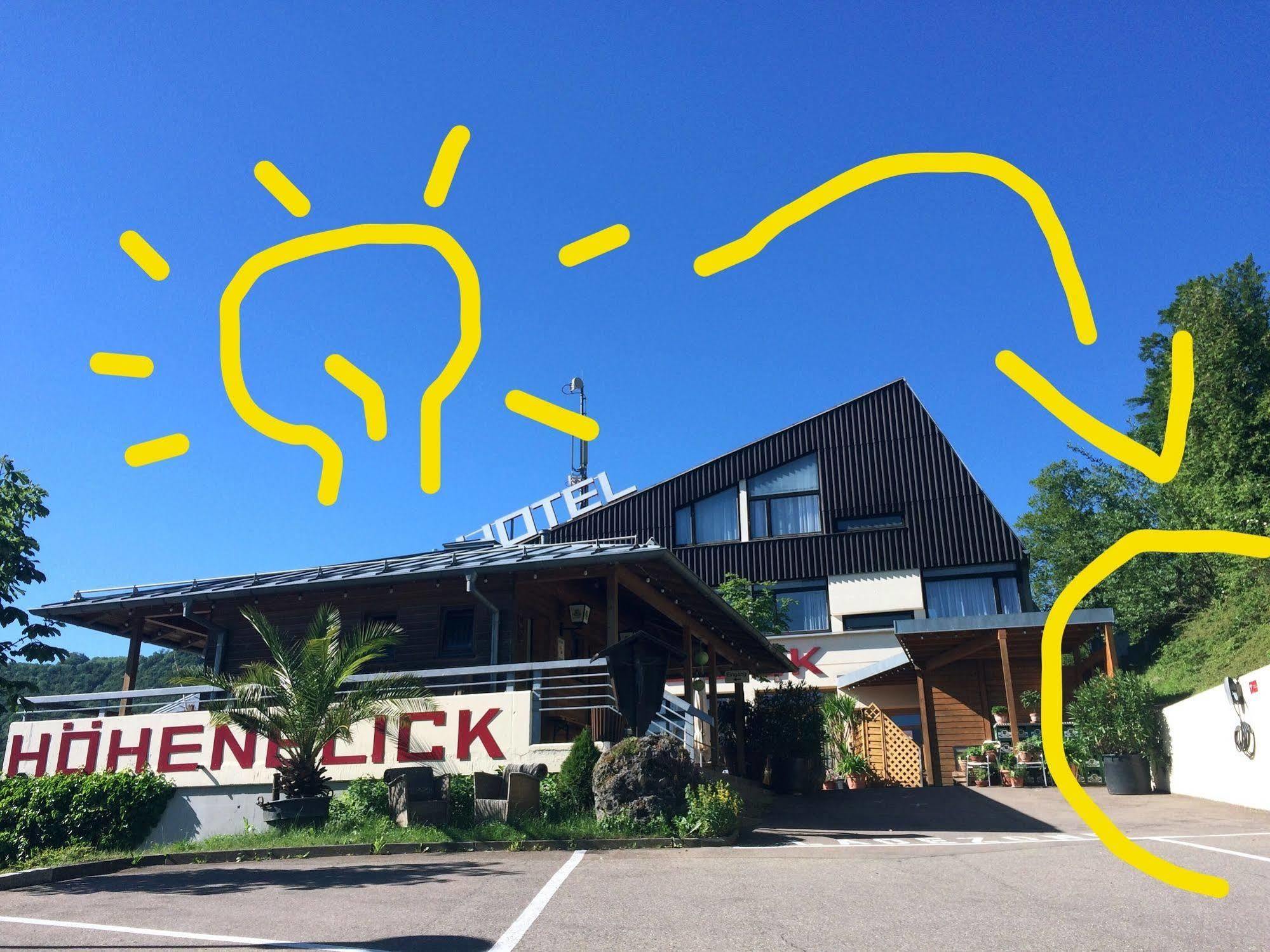 Akzent Hotel Hoehenblick Muehlhausen im Taele Dış mekan fotoğraf