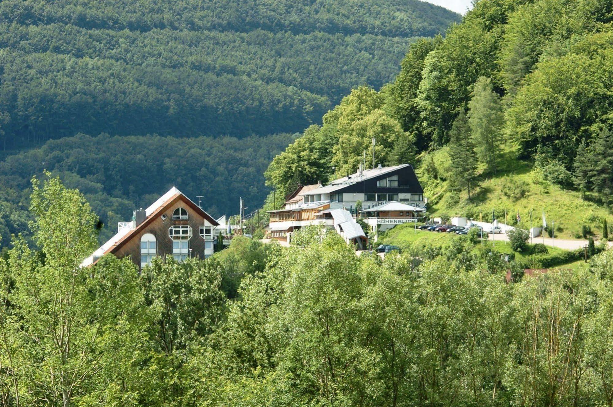 Akzent Hotel Hoehenblick Muehlhausen im Taele Dış mekan fotoğraf